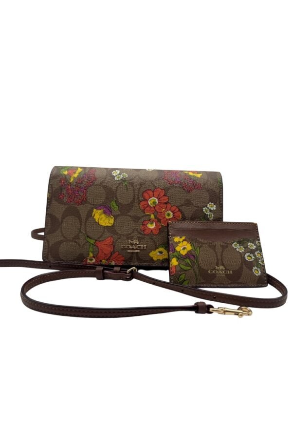 COACH - SET BAG & CARDHOLDER FLORAL - Image 12